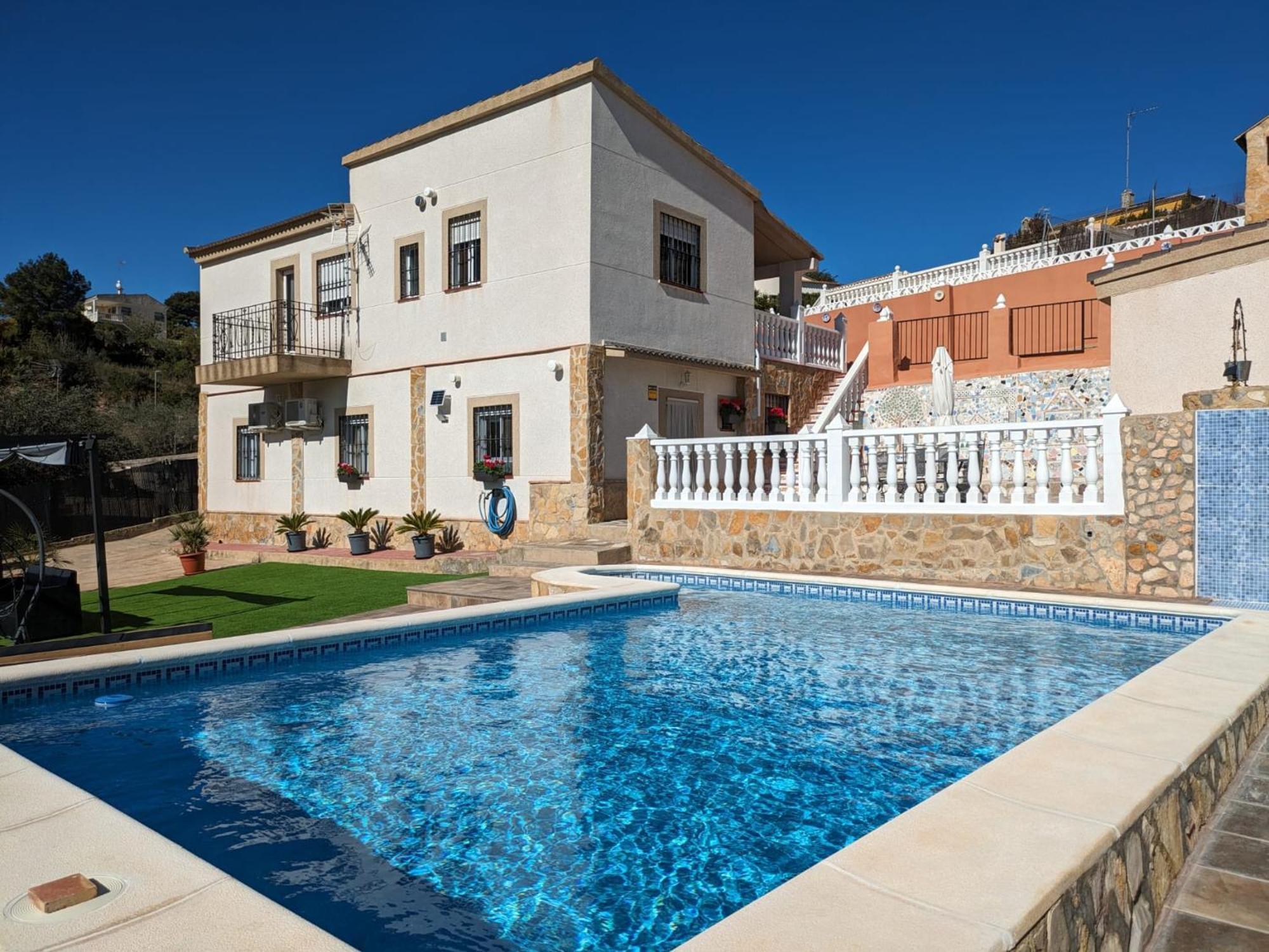 Вилла Buen Estar, Piscina, Barbacoa, Jacuzzi En Valencia Turis Экстерьер фото